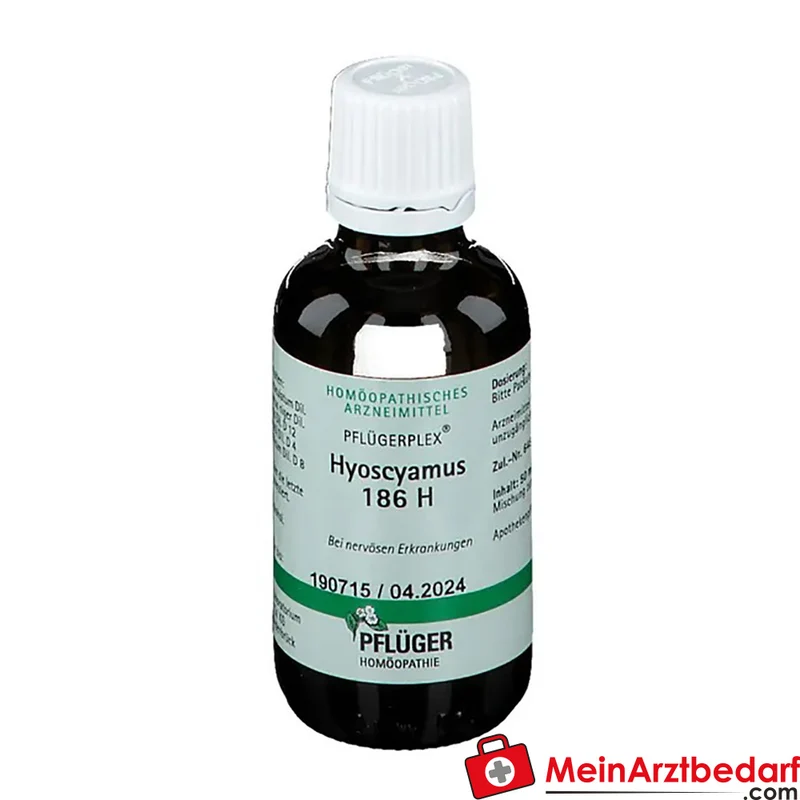 Pflügerplex Hyoscyamus 186 H homöopathisches Arzneimittel Globuli