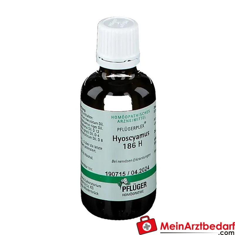 Pflügerplex Hyoscyamus 186 H homöopathisches Arzneimittel Globuli