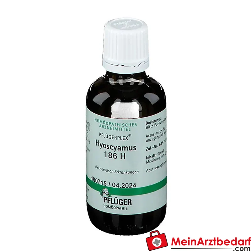Pflügerplex Hyoscyamus 186 H homöopathisches Arzneimittel Globuli