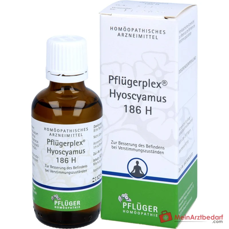 Pflügerplex Hyoscyamus 186 H homöopathisches Arzneimittel Globuli