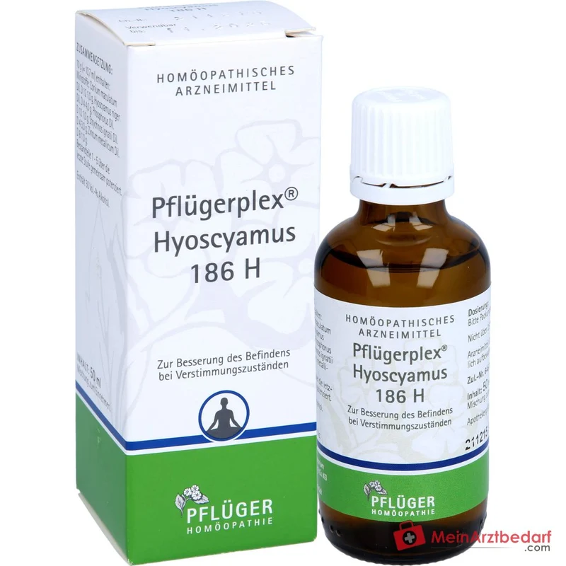Pflügerplex Hyoscyamus 186 H homöopathisches Arzneimittel Globuli