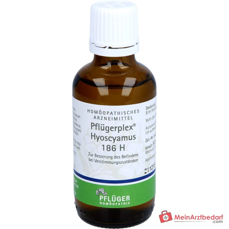 Pflügerplex Hyoscyamus 186 H homöopathisches Arzneimittel Globuli