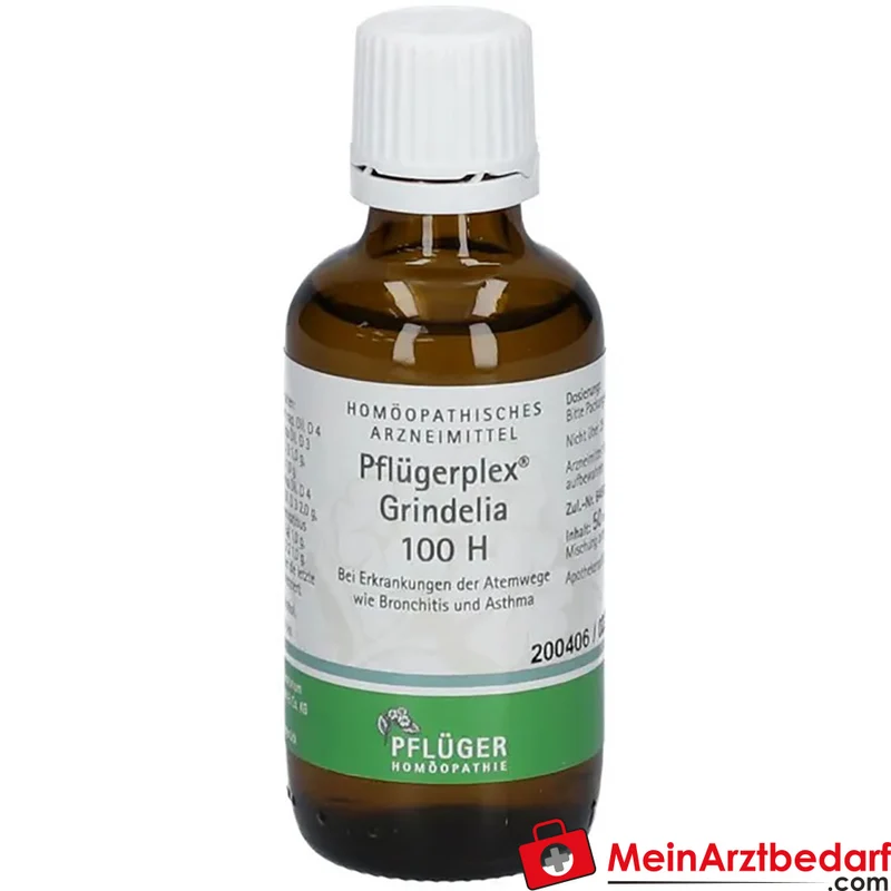 Pflügerplex Grindelia 100 H homöopathisches Arzneimittel Tropfen