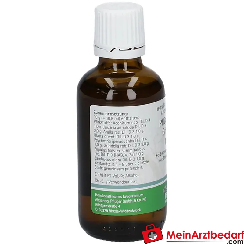 Pflügerplex Grindelia 100 H homöopathisches Arzneimittel Tropfen