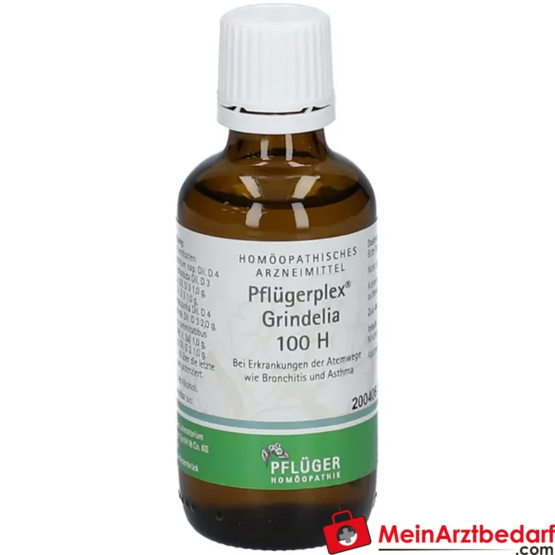 Pflügerplex Grindelia 100 H homöopathisches Arzneimittel Tropfen