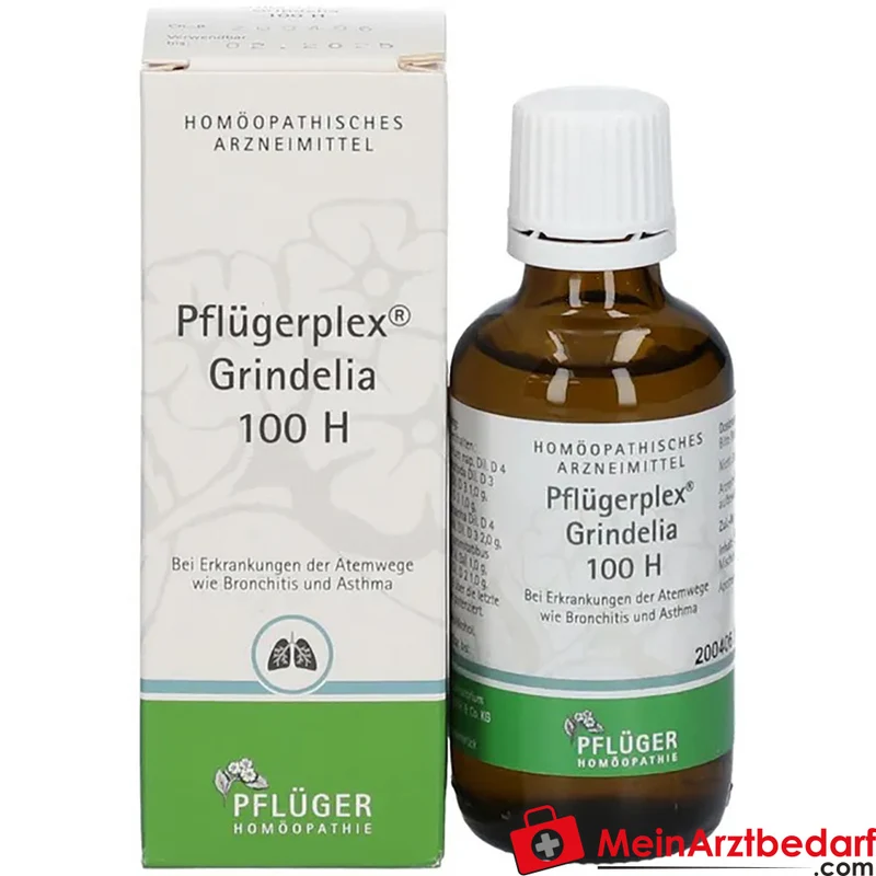 Pflügerplex Grindelia 100 H homöopathisches Arzneimittel Tropfen