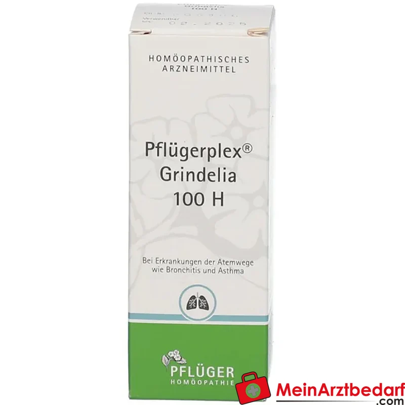 Pflügerplex Grindelia 100 H homöopathisches Arzneimittel Tropfen