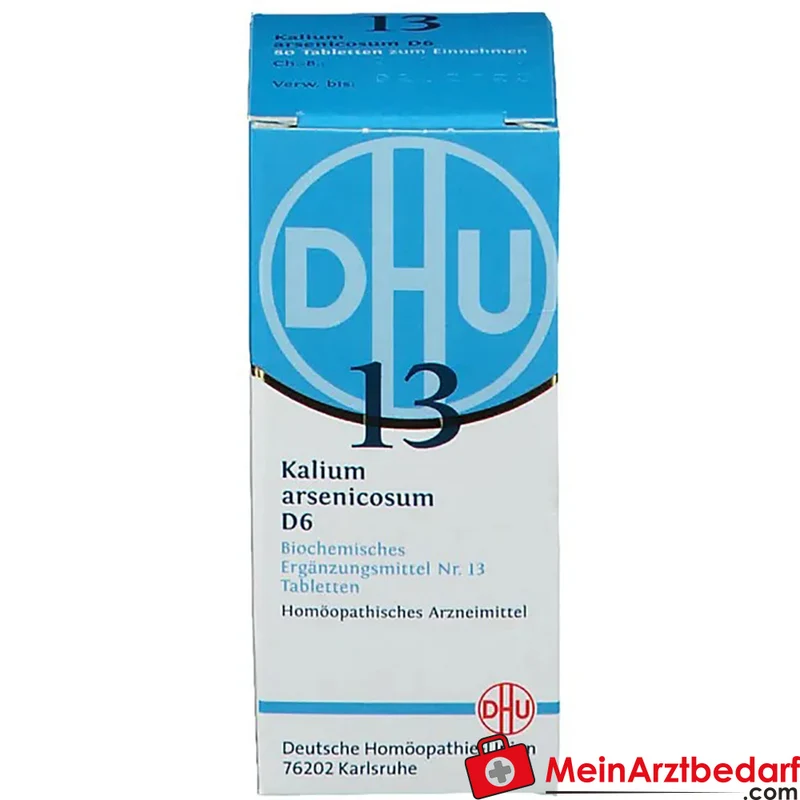 DHU Biochemie 13 Kalium arsenicosum D6 250 mg Tabletten