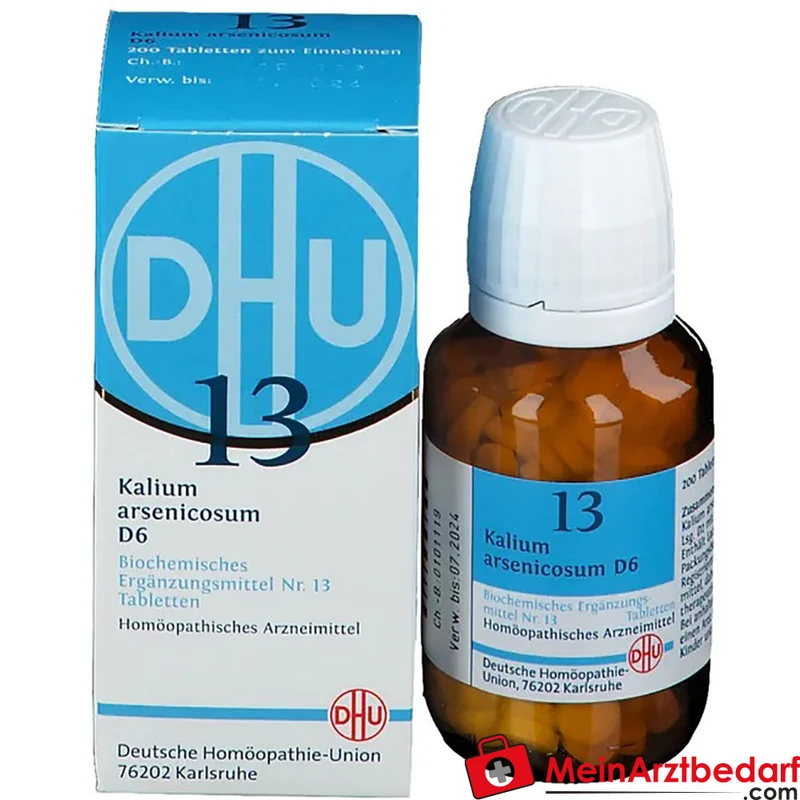 DHU Biochemie 13 Kalium arsenicosum D6 250 mg Tabletten