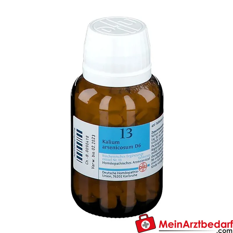 DHU Biochemie 13 Kalium arsenicosum D6 250 mg Tabletten