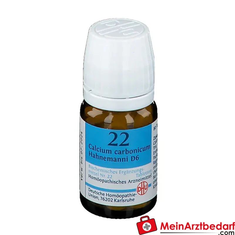 DHU Biochemie 22 Calcium carbonicum D6 250 mg Tabletten