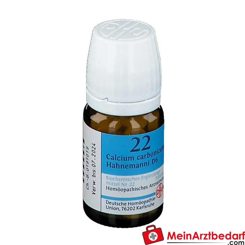 DHU Biochemie 22 Calcium carbonicum D6 250 mg Tabletten