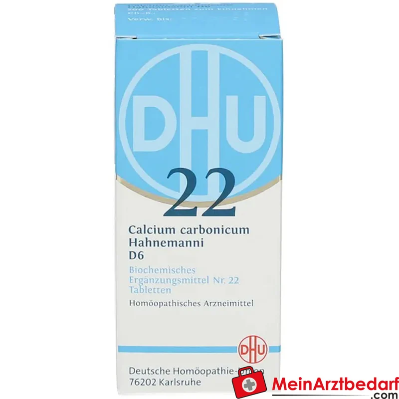 DHU Biochemie 22 Calcium carbonicum D6 250 mg Tabletten