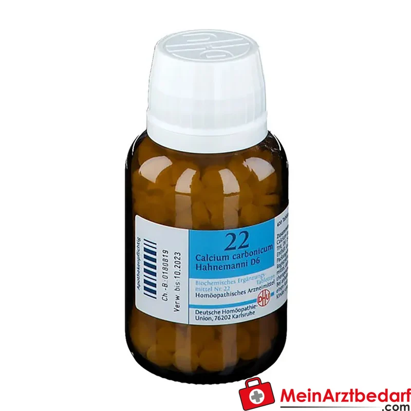 DHU Biochemie 22 Calcium carbonicum D6 250 mg Tabletten