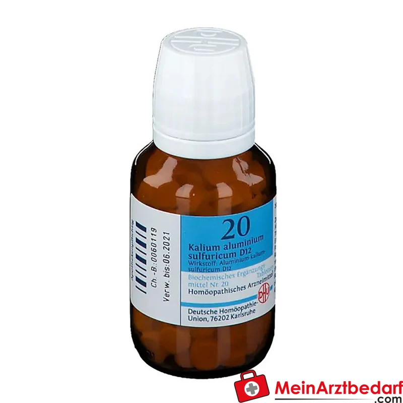 DHU Biochemie 20 Kalium aluminium sulfuricum D12 Tabletten