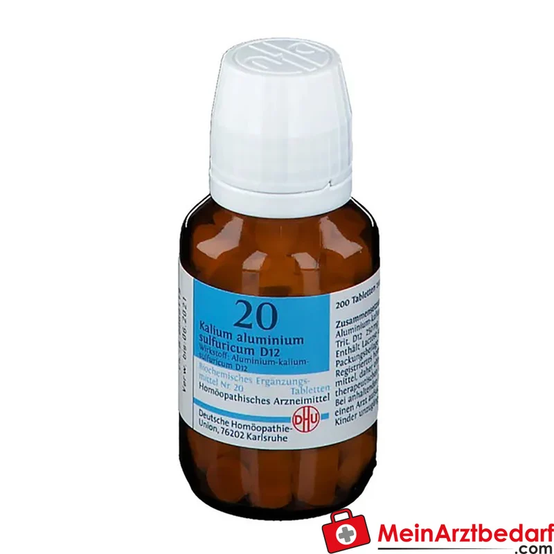 DHU Biochemie 20 Kalium aluminium sulfuricum D12 Tabletten