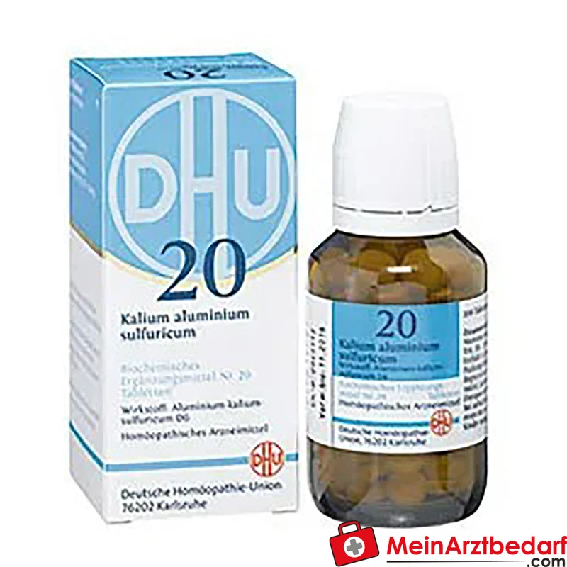 DHU Biochemie 20 Kalium aluminium sulfuricum D12 Tabletten