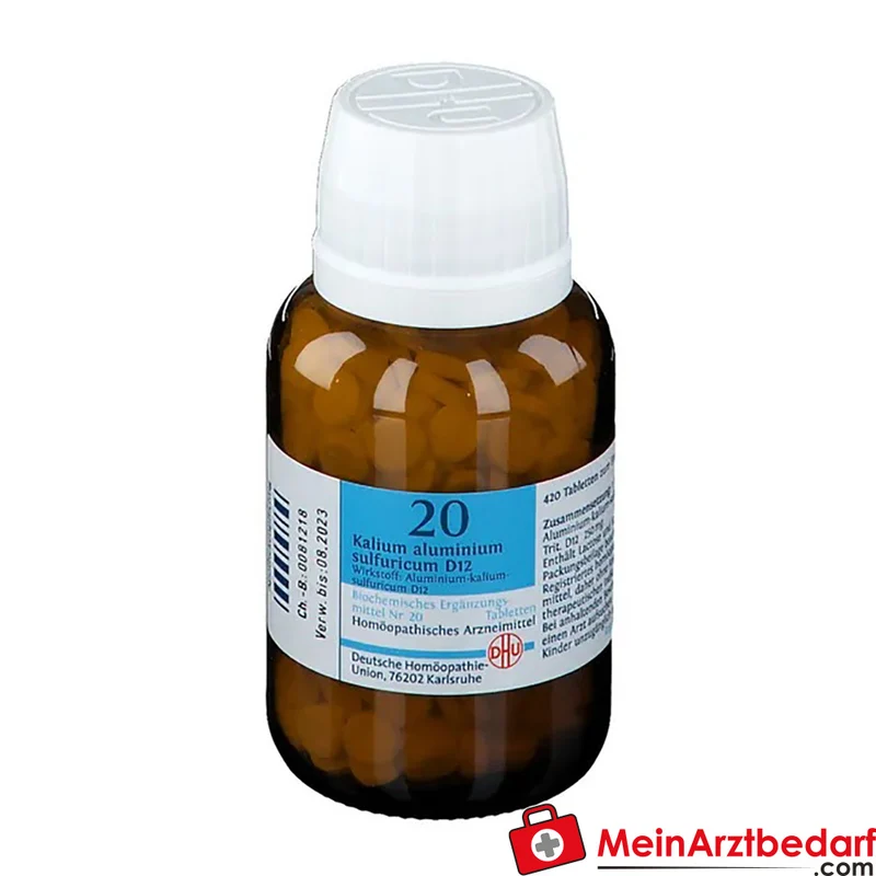 DHU Biochemie 20 Kalium aluminium sulfuricum D12 Tabletten