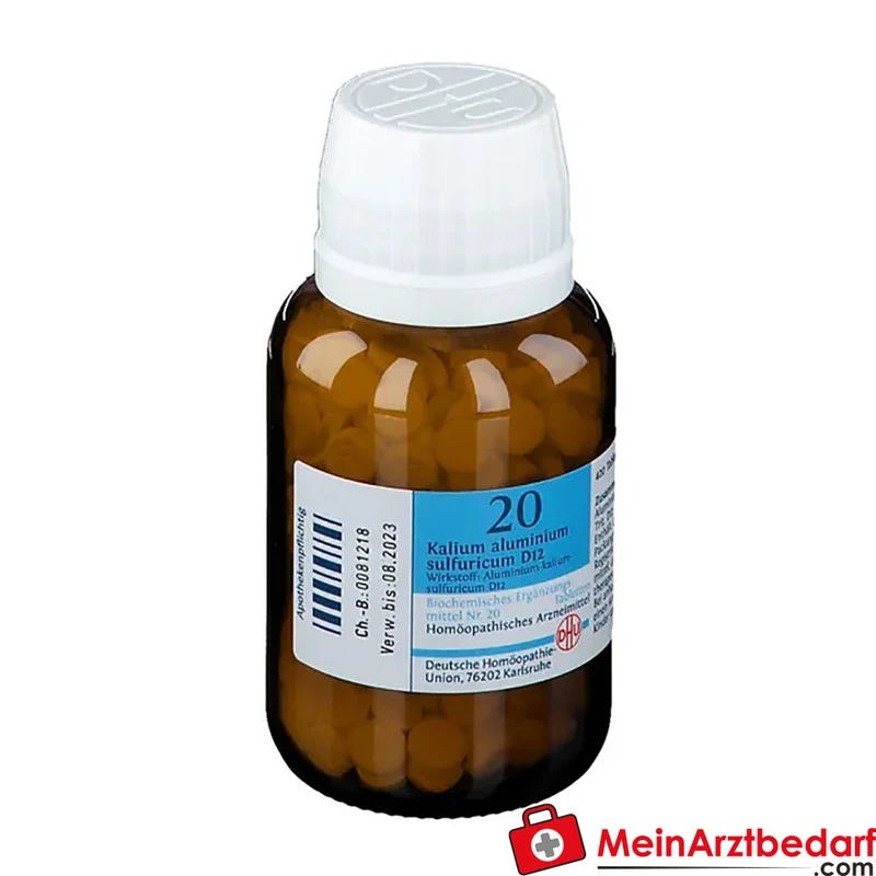 DHU Biochemie 20 Kalium aluminium sulfuricum D12 Tabletten
