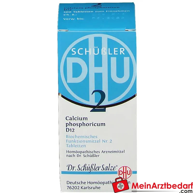 DHU Schüßler-Salz Nr. 2 Calcium phosphoricum D12 Tabletten 250 mg