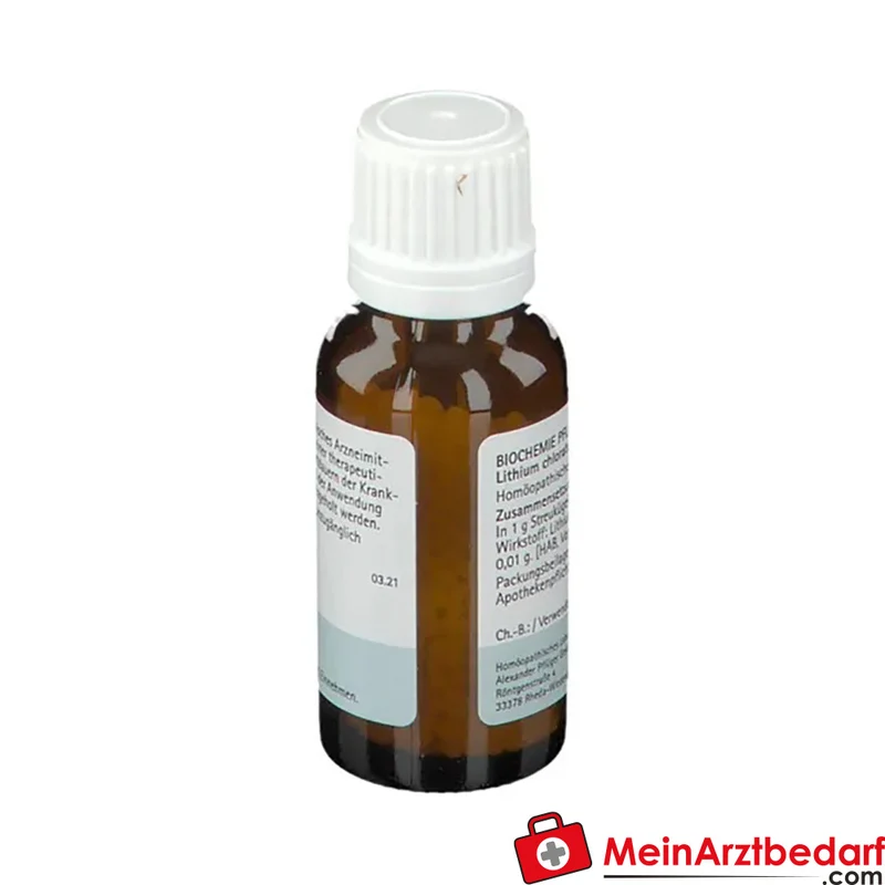 Pflüger Biochemie Globuli Nr. 16 Lithium chloratum D12 Globuli, 15 g