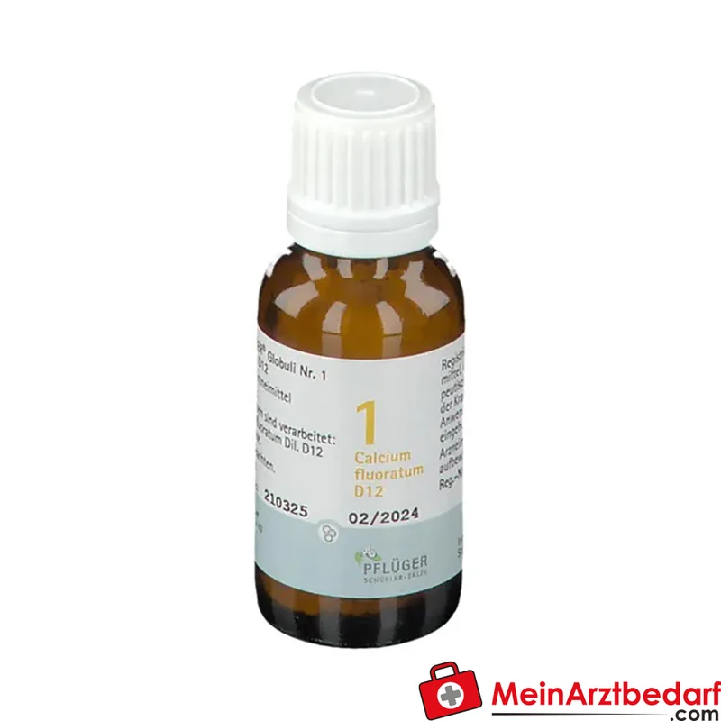 BIOCHEMIE PFLÜGER Nr. 1 Calcium fluoratum D12 homöopathisches Arzneimittel