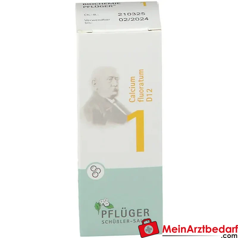 BIOCHEMIE PFLÜGER Nr. 1 Calcium fluoratum D12 homöopathisches Arzneimittel