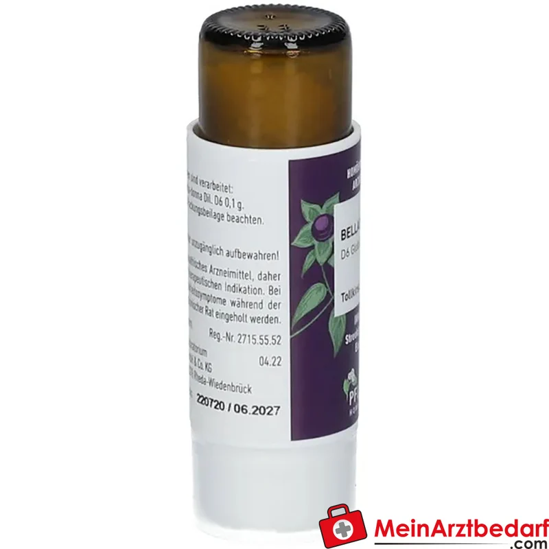 Pflüger Belladonna D6 Globuli (Atropa belladonna D6) 10 g