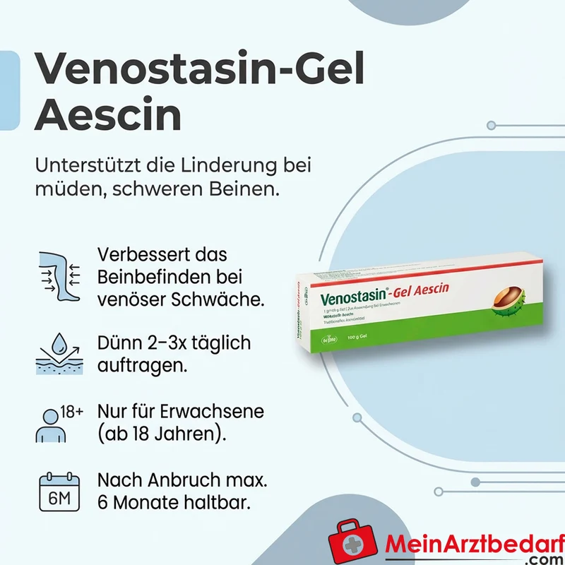 Venostasin Aescin Gel äußerlich