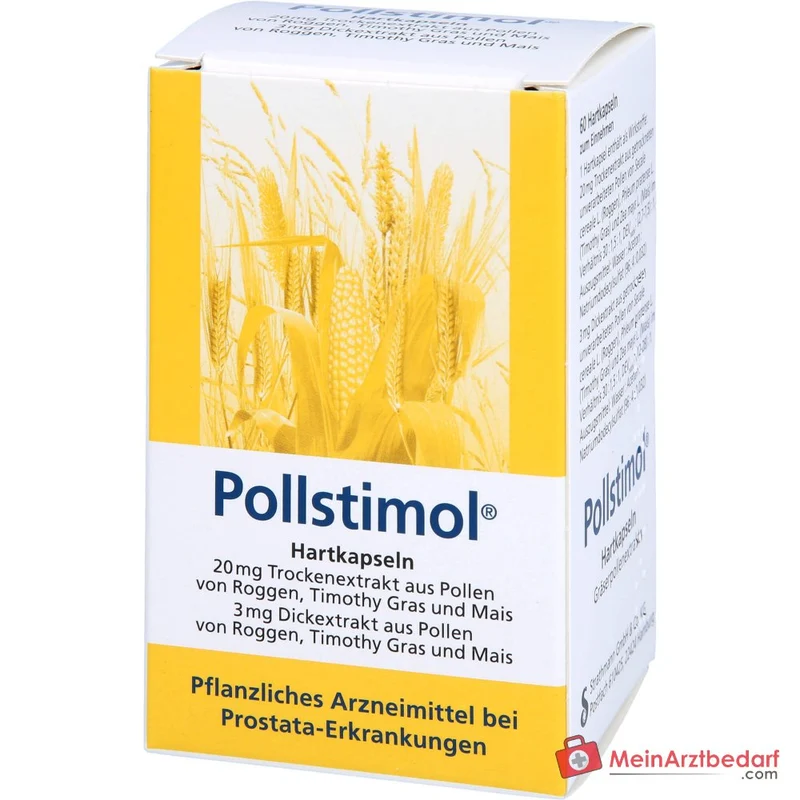 Pollstimol Hartkapseln 23 mg Gräserpollen‑Extraktgemisch, 60 St.