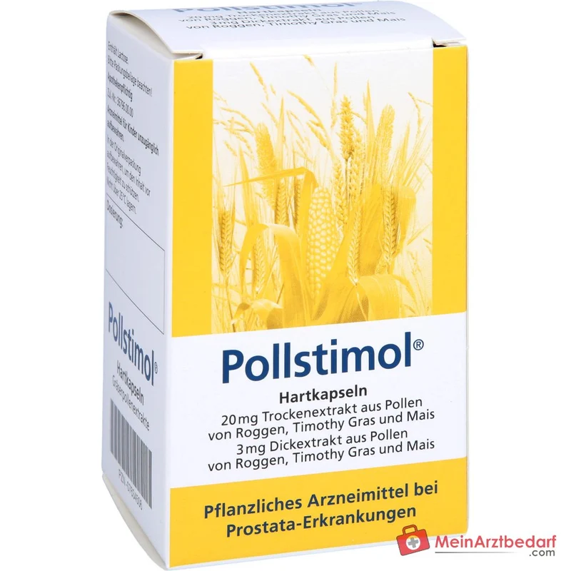 Pollstimol Hartkapseln 23 mg Gräserpollen‑Extraktgemisch, 60 St.