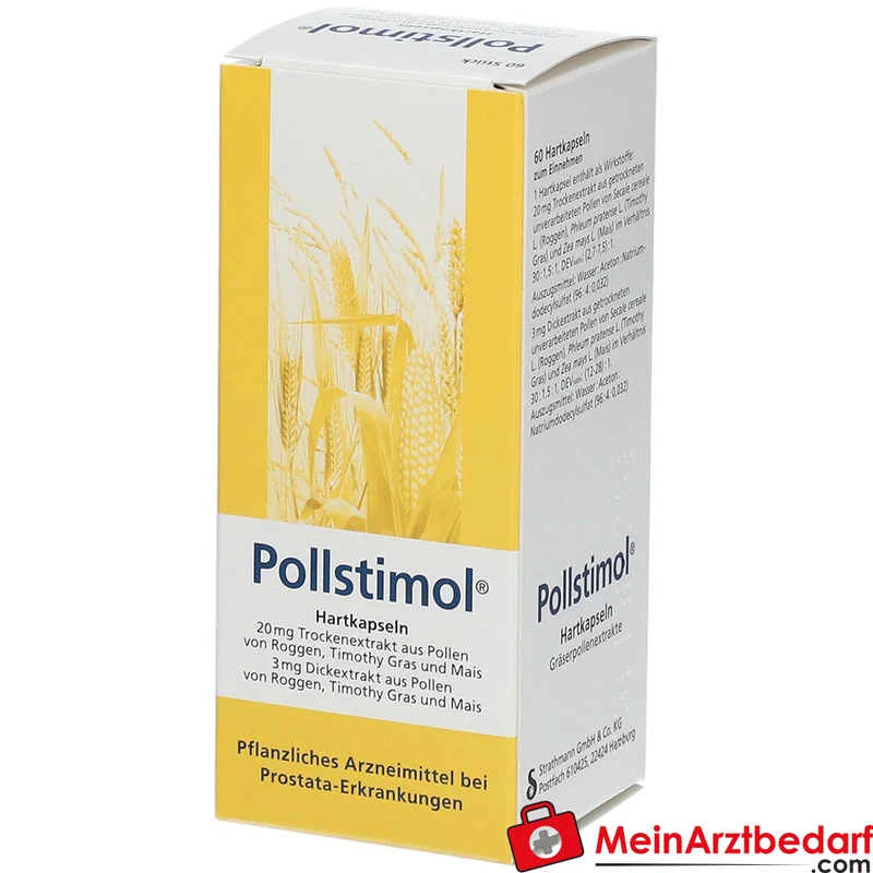 Pollstimol Hartkapseln 23 mg Gräserpollen‑Extraktgemisch, 60 St.