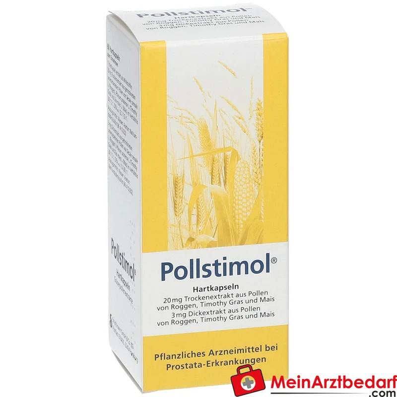 Pollstimol Hartkapseln 23 mg Gräserpollen‑Extraktgemisch, 60 St.