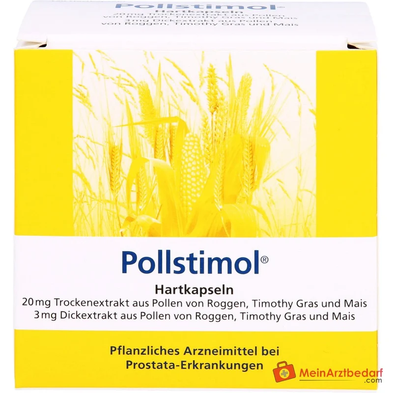 Pollstimol Hartkapseln 23 mg Gräserpollen‑Extraktgemisch, 60 St.