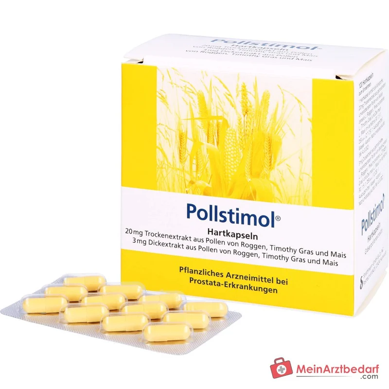 Pollstimol Hartkapseln 23 mg Gräserpollen‑Extraktgemisch, 60 St.