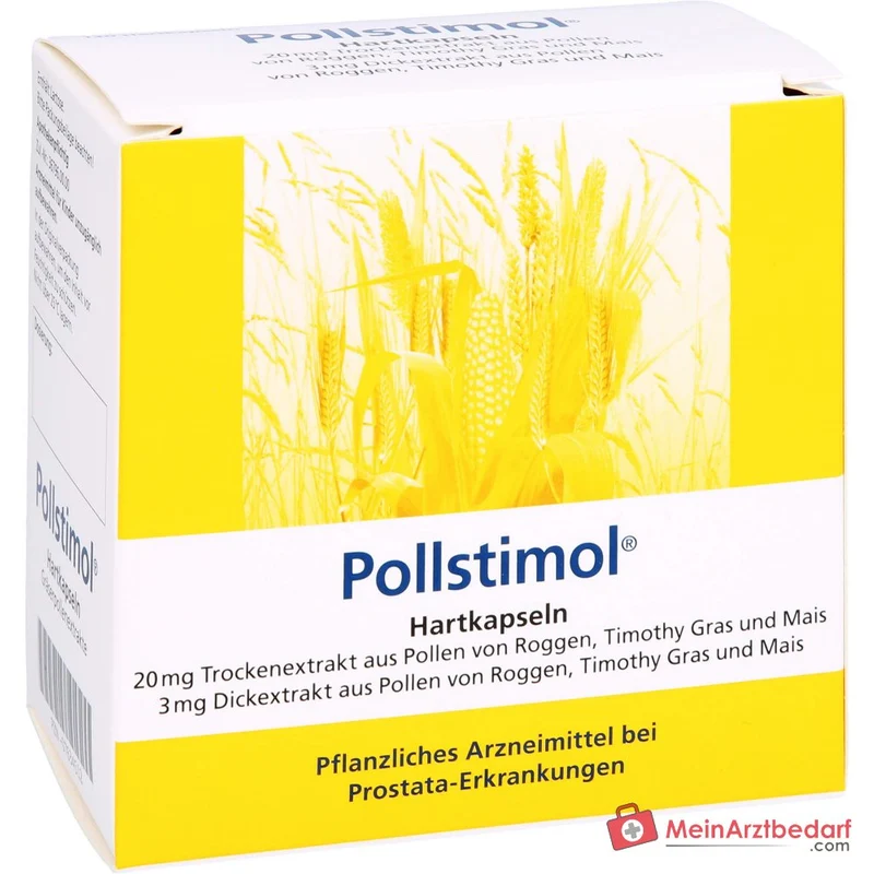 Pollstimol Hartkapseln 23 mg Gräserpollen‑Extraktgemisch, 60 St.