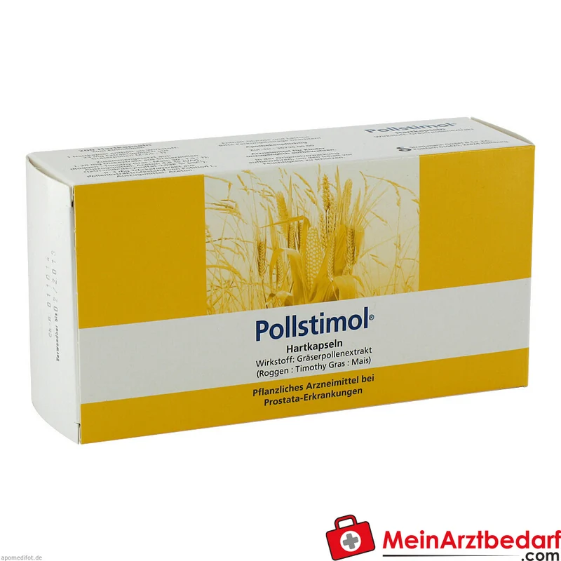 Pollstimol Hartkapseln 23 mg Gräserpollen‑Extraktgemisch, 60 St.