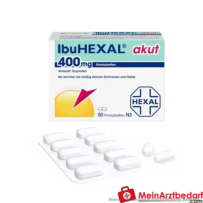 IbuHEXAL akut 400 mg Filmtabletten
