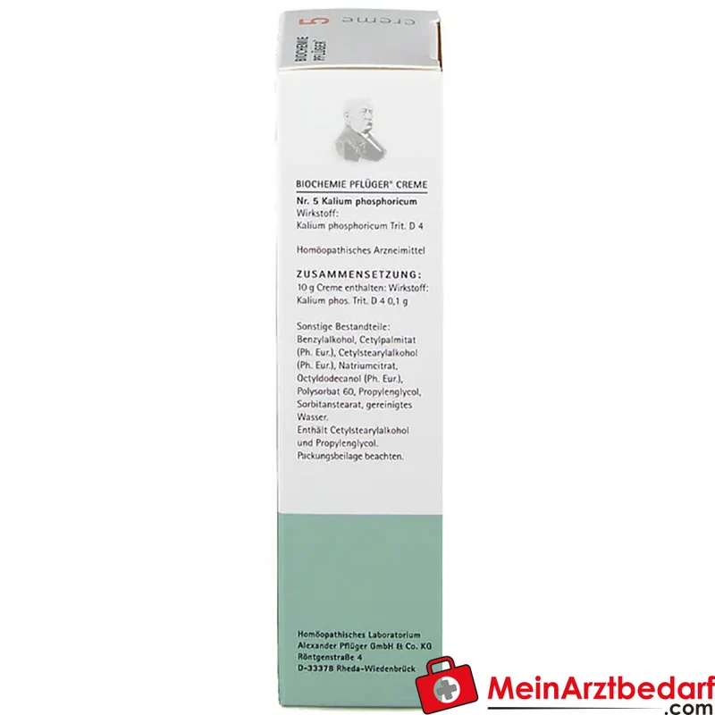 Biochemie Pflüger Nr. 5 Kalium phosphoricum D4 10 mg Creme