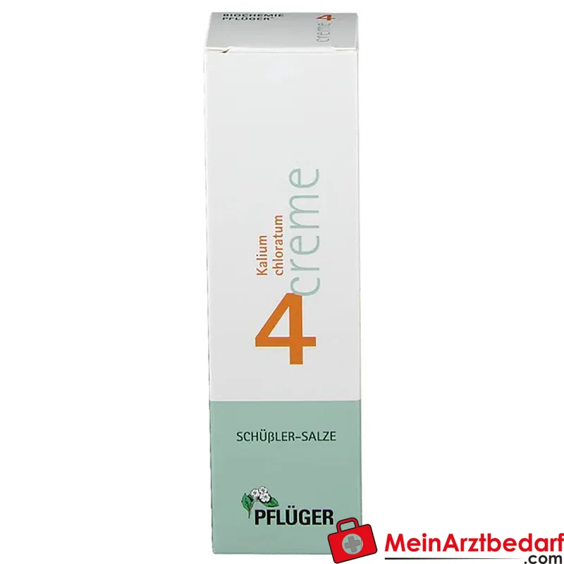 Biochemie Pflüger Nr. 4 Kalium chloratum D4 Creme 10 mg