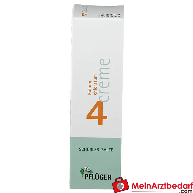 Biochemie Pflüger Nr. 4 Kalium chloratum D4 Creme 10 mg