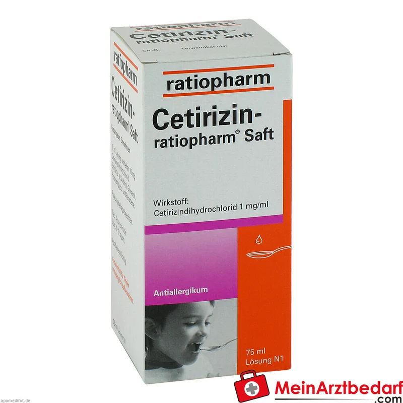 ratiopharm Cetirizin Saft Wirkstoff Cetirizin
