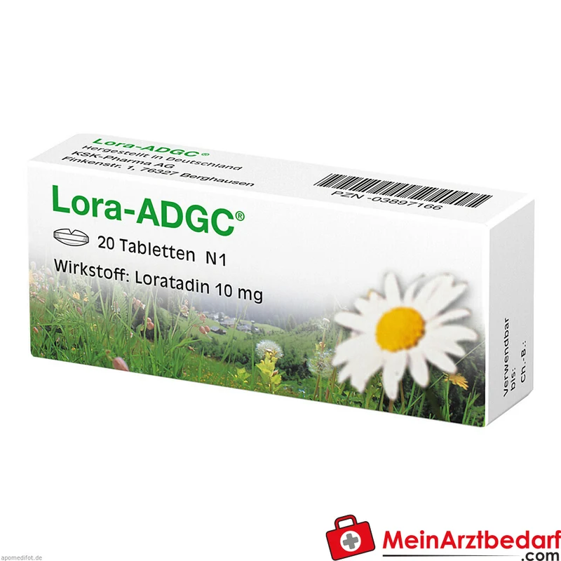 Lora-ADGC Loratadin Filmtabletten