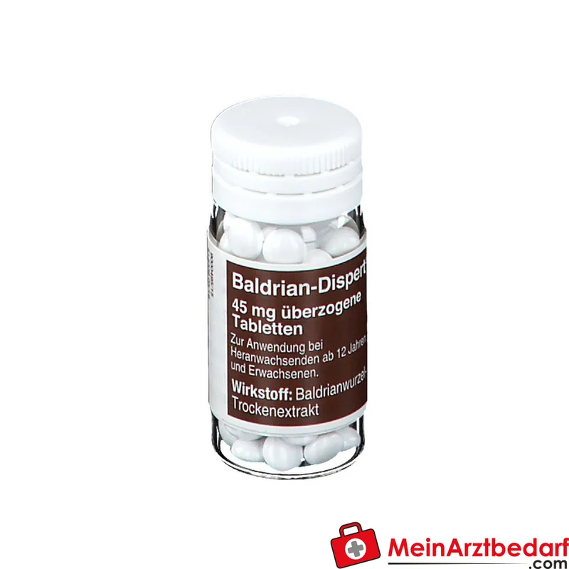 Baldrian Dispert 45 mg überzogene Tabletten, 100 Stk.