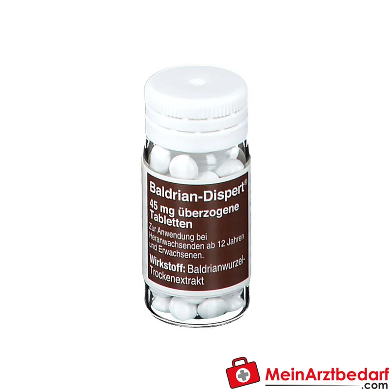 Baldrian Dispert 45 mg überzogene Tabletten, 100 Stk.