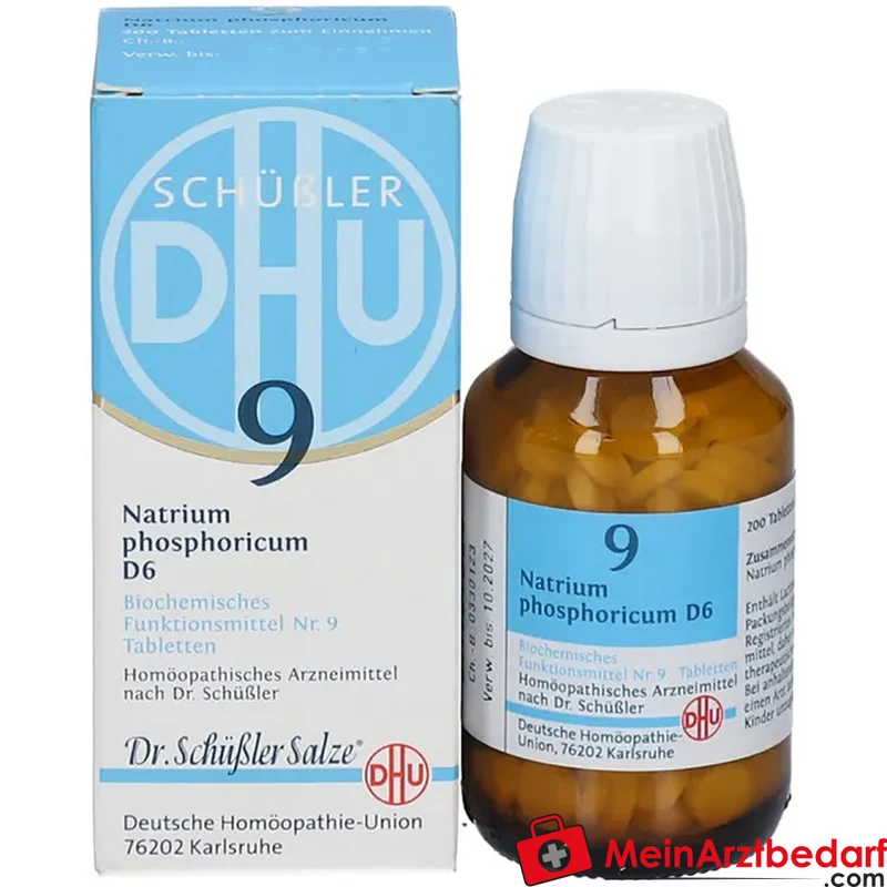 DHU Biochemie Natrium phosphoricum D6 Tabletten 250 mg