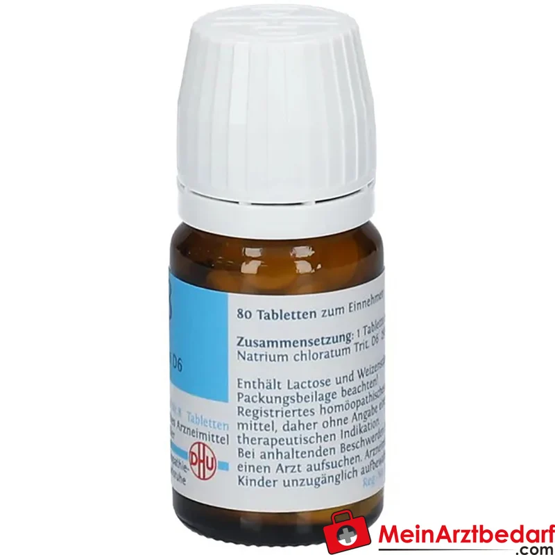 DHU Schüßler-Salz Nr. 8 Natrium chloratum D6 250 mg Tabletten 80 Stück