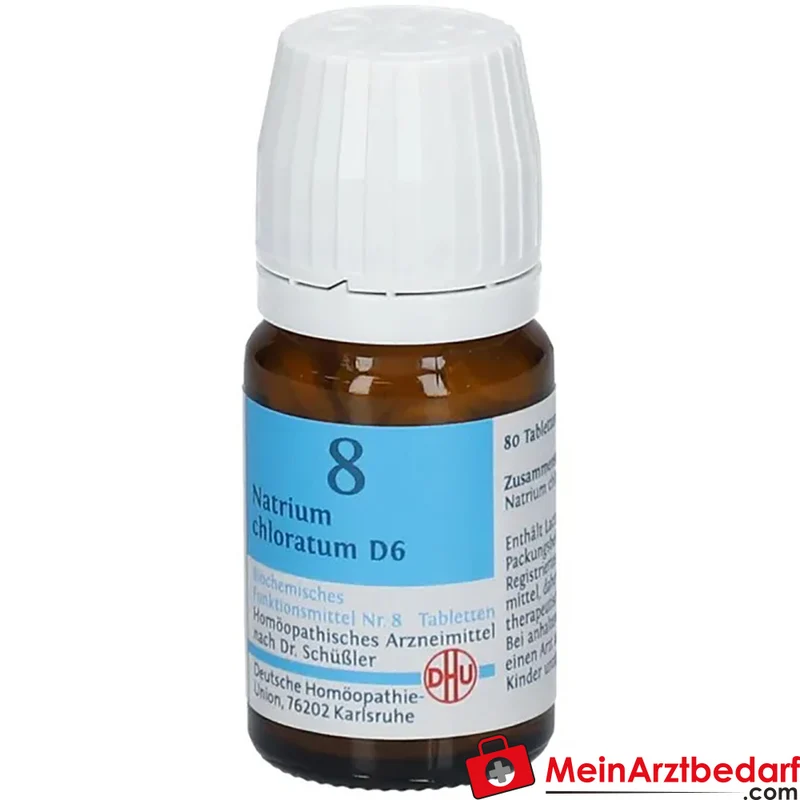 DHU Schüßler-Salz Nr. 8 Natrium chloratum D6 250 mg Tabletten 80 Stück
