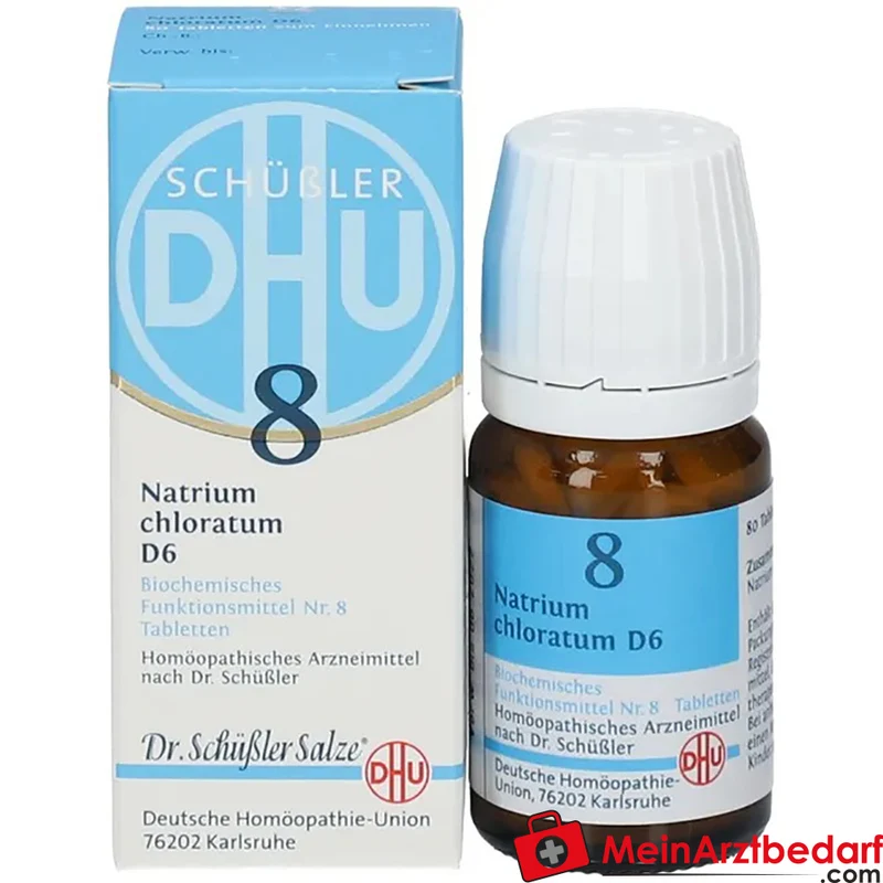 DHU Schüßler-Salz Nr. 8 Natrium chloratum D6 250 mg Tabletten 80 Stück