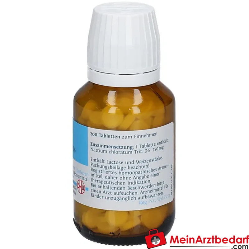 DHU Schüßler-Salz Nr. 8 Natrium chloratum D6 250 mg Tabletten 80 Stück